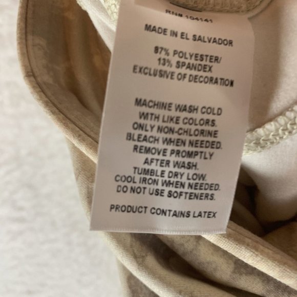 Alpine‎ Design Tights Women's XS Beige Pockets Stretch Pull On High-Rise 7262 - Picture 4 of 9